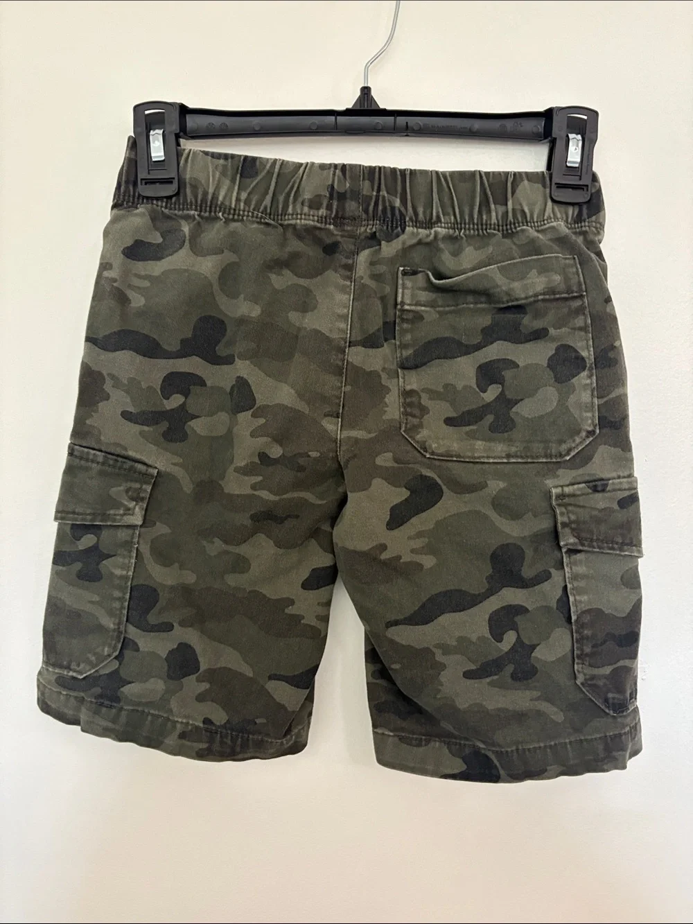 Old Navy Boys' Camo Cargo Shorts - Green/Black